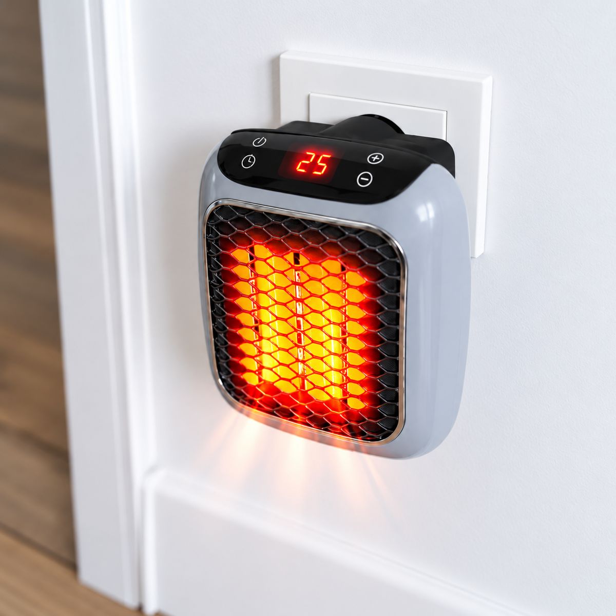 RapidHeat glöder i vägguttaget